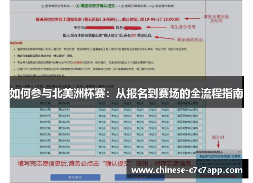 如何参与北美洲杯赛:从报名到赛场的全流程指南 如何参与北美洲杯赛:从报名到赛场的全流程指南